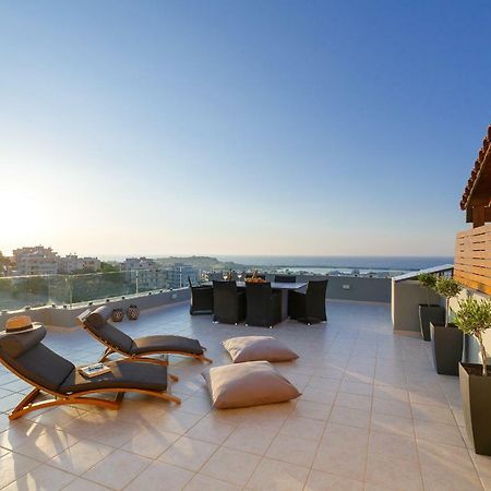 Ferienwohnung Stelios Penthouse Rethymno Exterior foto