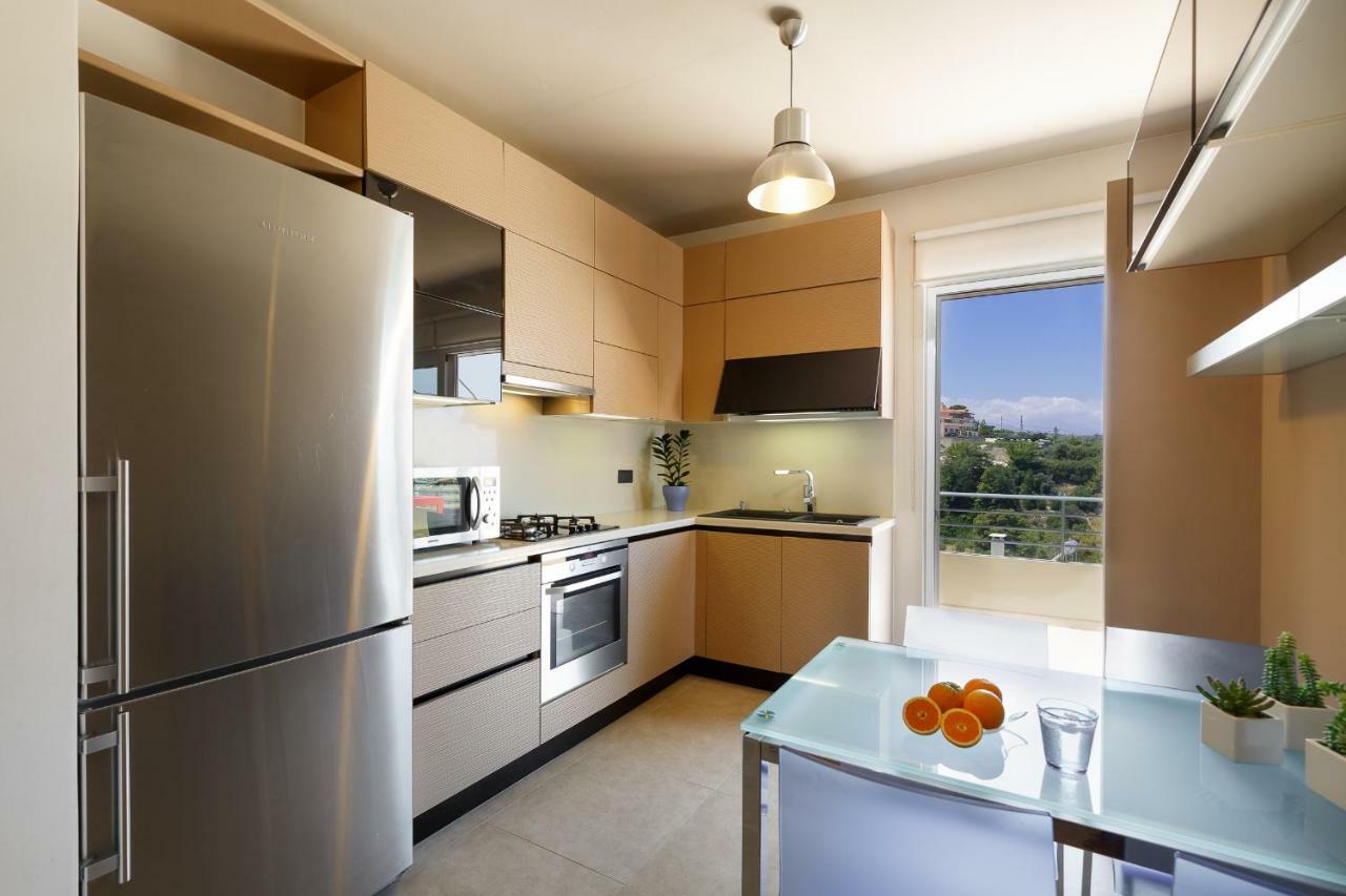 Ferienwohnung Stelios Penthouse Rethymno Exterior foto