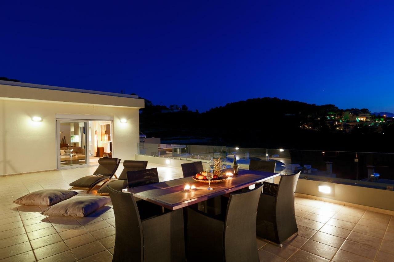 Ferienwohnung Stelios Penthouse Rethymno Exterior foto