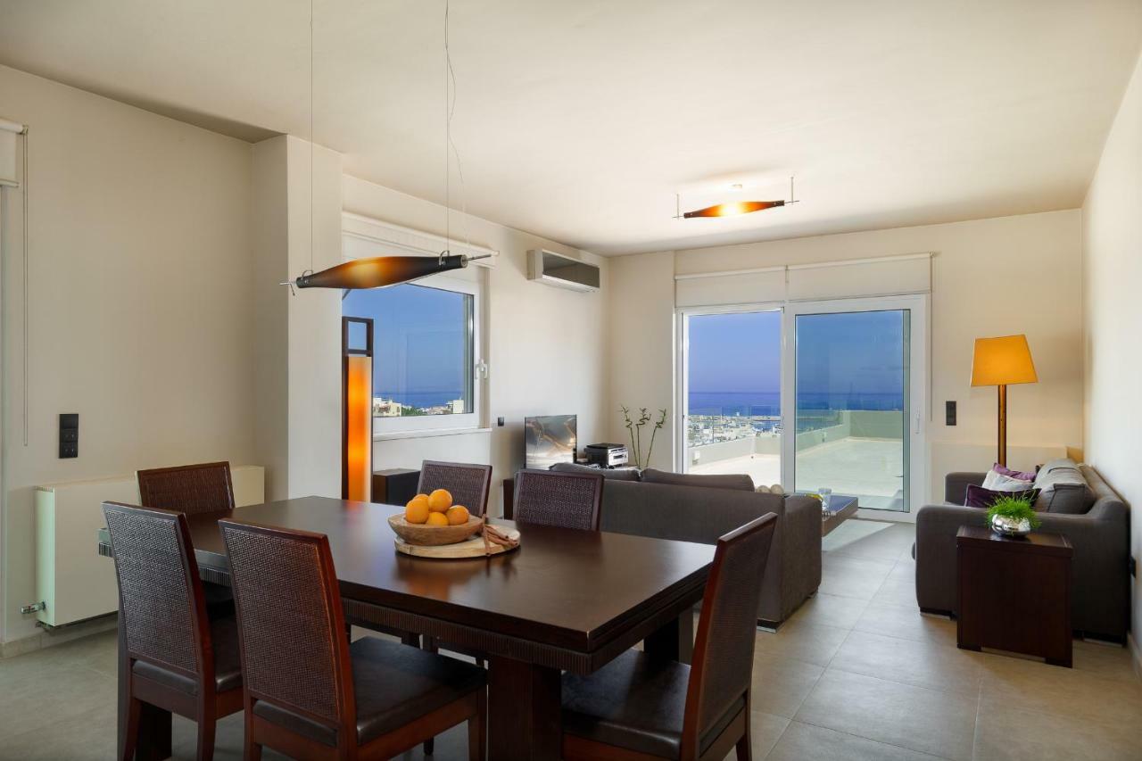 Ferienwohnung Stelios Penthouse Rethymno Exterior foto